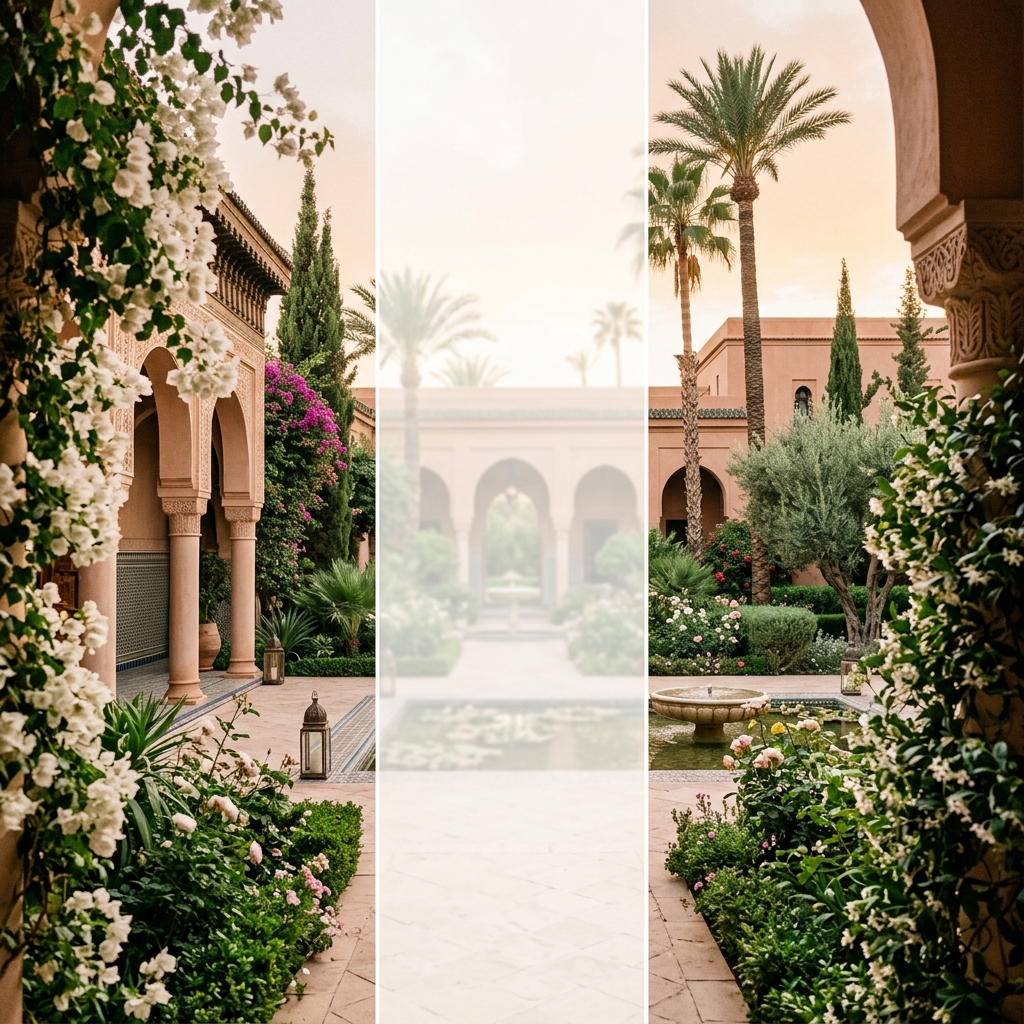 Marrakech concept background